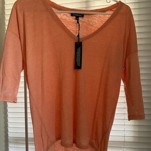 Express v-neck tee